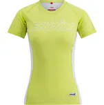 Swix tričko RaceX Light Short Sleeve W lime / bright white - XS