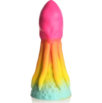 Dildo Creature Cocks King Kraken Silicone Dildo Rainbow