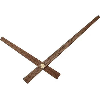 Hodiny HRC80 - Kompletní hodinový strojek řízený signálem s tichým chodem včetně dřevěných ručiček