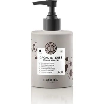 Barva na vlasy Barvící maska pro tmavé odstíny Maria Nila Colour Refresh Cacao Intense 4.10 300 ml Objem: 300ml
