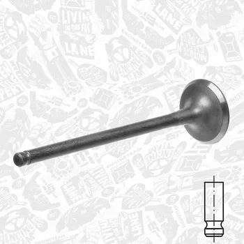 Motor automobilu Výfukový ventil ET ENGINETEAM VE0172