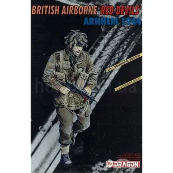 Plastikový model Model Kit figurky 1606 - BRITISH AIRBORNE RED DEVILS (1:16)