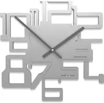 Hodiny CalleaDesign 10-003-2 Kron 32 cm stříbrná