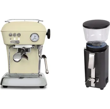 Kávovar Ascaso Dream ONE, Sweet Cream + ECM C-Manuale 54, anthracite