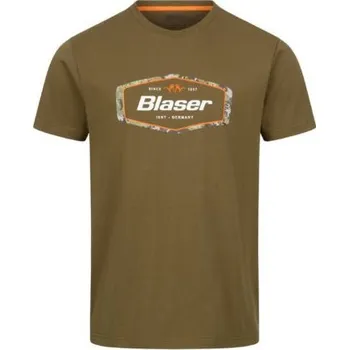 Pánské tričko Blaser Lovecké tričko znak T24 - zelené - Velikost 2XL