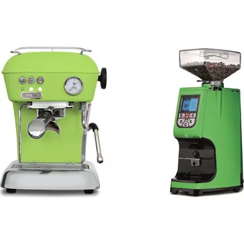 Kávovar Ascaso Dream ONE, Fresh Pistachio + Eureka Atom 60, kawasaki…