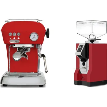 Kávovar Ascaso Dream ONE, Love Red + Eureka Mignon Bravo, CR ferrari red