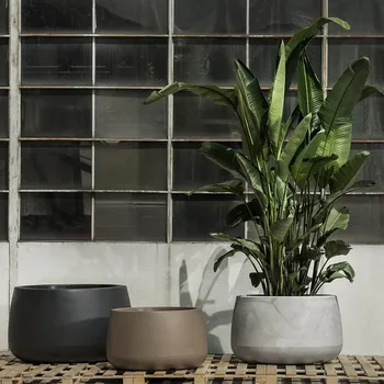 Květináč Květináč TITANO 110 - TITANO 110 - Antracit