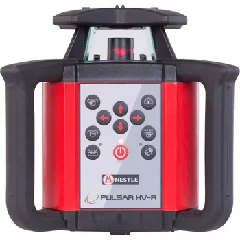 Měřící laser Nestle PULSAR HV-R pro vodorovnou a svislou rovinu a manuálně nastavené sklony v ose X a Y