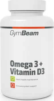 GymBeam Omega 3 + Vitamin D3 90 cps.