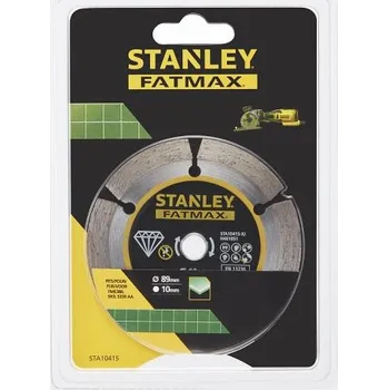 Řezný kotouč Diamantový segmentový rozbrušovací kotouč 89 x 10 mm Stanley STA10415