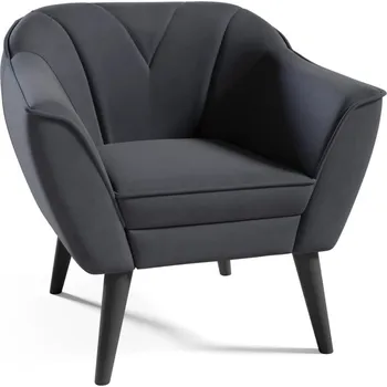 Křeslo Křeslo Valera - Velutto 19 Barva nožiček: Černá