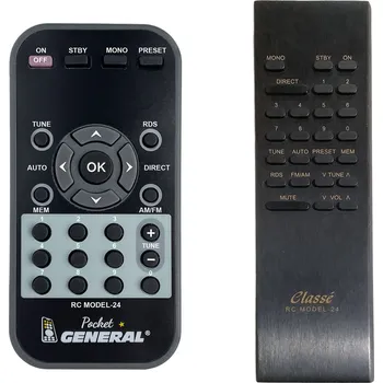 Dálkový ovladač CLASSÉ RC MODEL-24 - dálkový ovladač duplikát