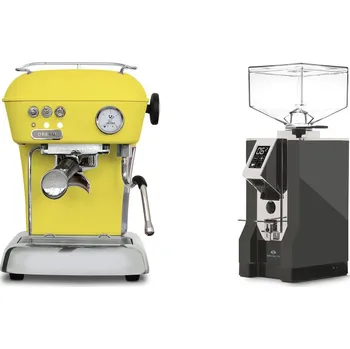 Kávovar Ascaso Dream ONE, Sun Yellow + Eureka Mignon Specialita, CR…