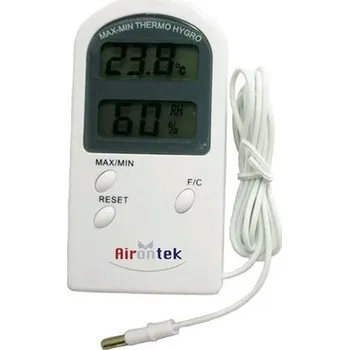 Airontek Thermo-Hygro Maxmin, teploměr a vlhkoměr se sondou
