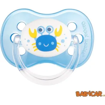 CANPOL BABIES latexový dudlík třešinka NATURE 0-6m 1ks Krab
