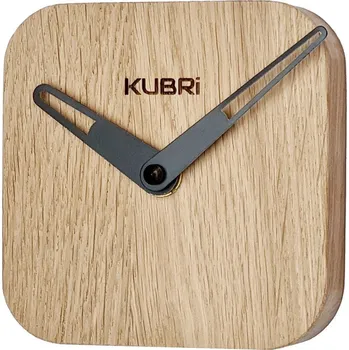 Hodiny Miniaturní dubové hodiny české výroby KUBRi 0038