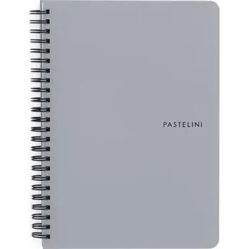 Blok Blok A5 kroužk., Pastelini šedá