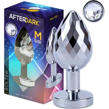 Anální šperk AfterDark Boltek Anal Plug Disco Size M