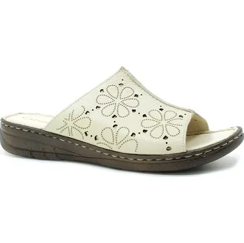 Dámské pantofle CAPRICE 9-27206-42 beige nappa, dámské pantofle