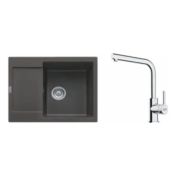 Kuchyňský dřez Franke SET G257 - MRG 611-62 šedá břidlice + FS 3230.031 + ZÁRUKA 5 LET ZDARMA