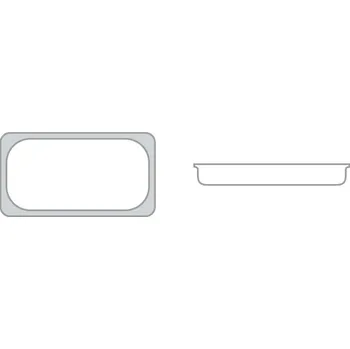 Gastronádoba GN 1/3 040 mm