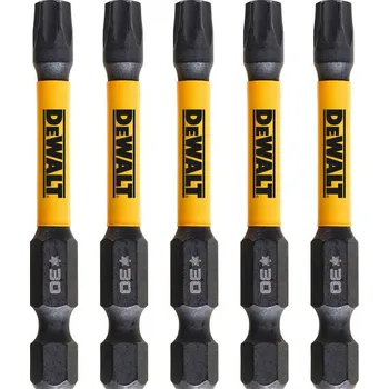 Bit Bit 1/4" TORX T30 x 57mm IMPACT Torsion bal.5ks DT7398T DeWALT