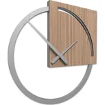 Hodiny CalleaDesign 10-124-85 Karl 45 cm dýha černý ořech
