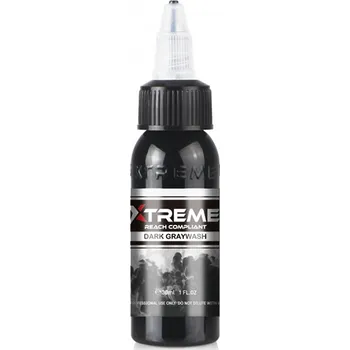 Tetovací barva XTreme Ink - Dark Graywash 30ml