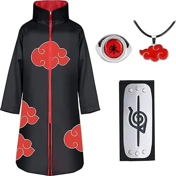 Karnevalový kostým Ninja kostým Akatsuki XS