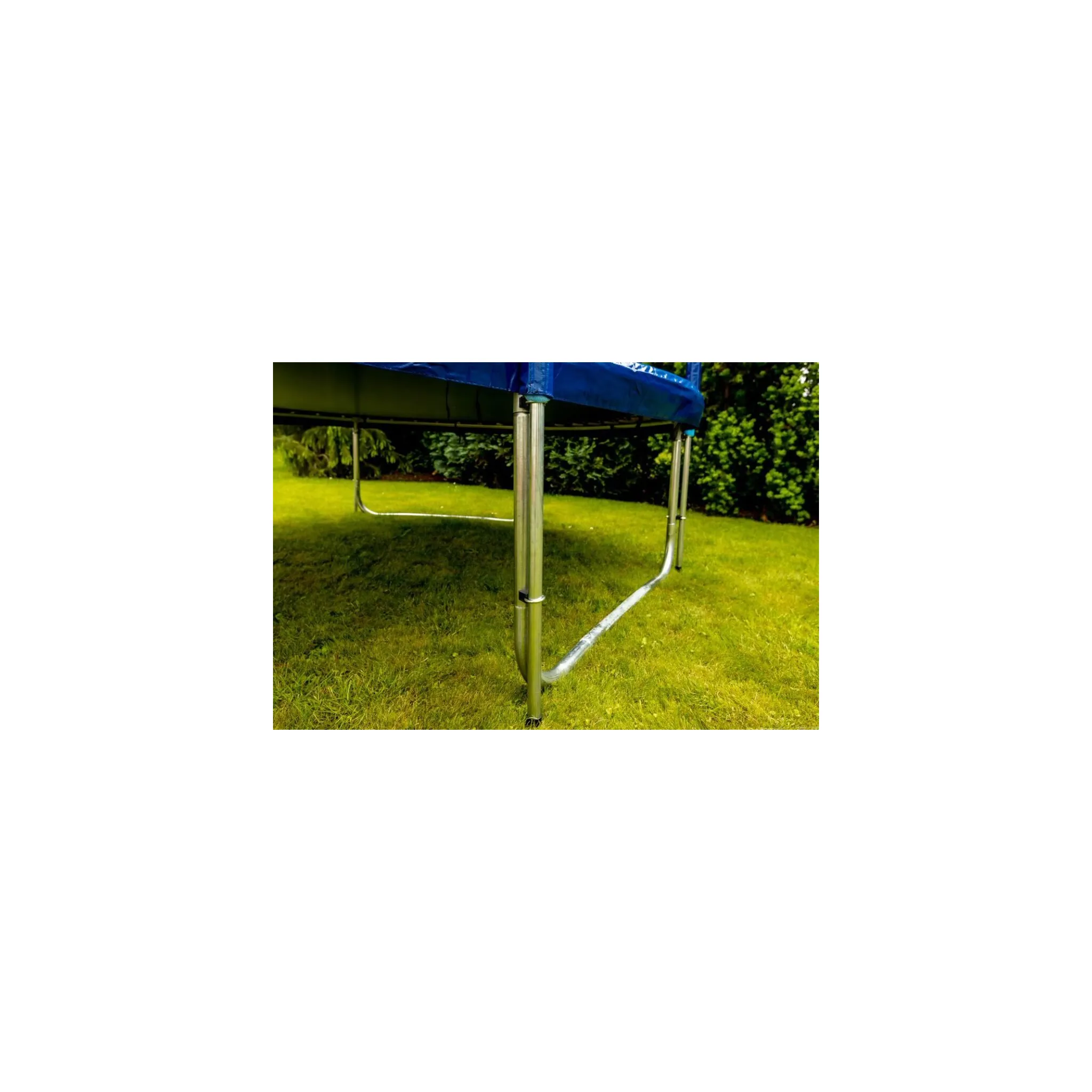 Fotografie 2 - Trampolína Marimex Standard 396 cm modrá + ochranná síť + schůdky