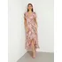 Dámské šaty Guess Floral Print Long Dress W4GK38WG4D2