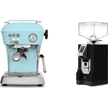 Kávovar Ascaso Dream ONE, Kid Blue + Eureka Mignon Bravo, CR black