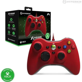 Gamepad Hyperkin Xenon Wired Controller for Xbox Series|One/Windows 11|10 (Red) Officially Licensed by Xbox