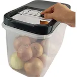 Orion Dóza na potraviny, velkokapacitní box SLOP, šedé posuvné víko - 10l