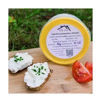 Rostlinná pomazánka Jogurtová pomazánka s křenem, 120 g