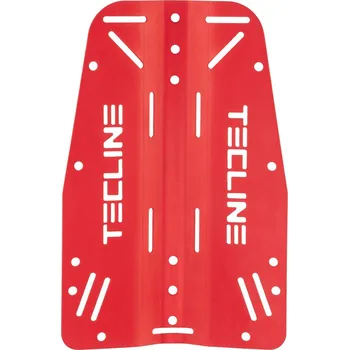 Potápěčské vybavení Tecline Backplate 3mm (hliník) Barva: červená