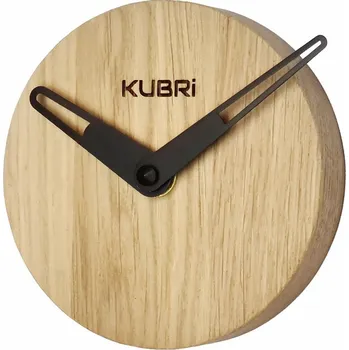 Hodiny Miniaturní dubové hodiny české výroby KUBRi 0018