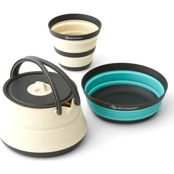 Outdoor vaření set nadobí SEA TO SUMMIT Frontier UL Collapsible Kettle Cook Set - [1P] [3 Piece]
