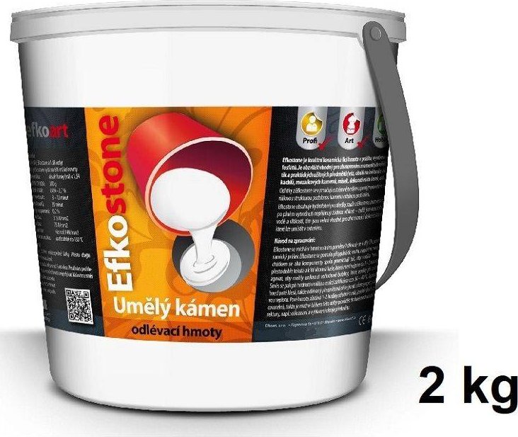 EFKOSTONE - tvrdá odlévací hmota 2 kg