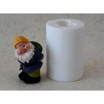 Silikonová forma - Trpaslík s melounem 60 x 68 x 100 mm