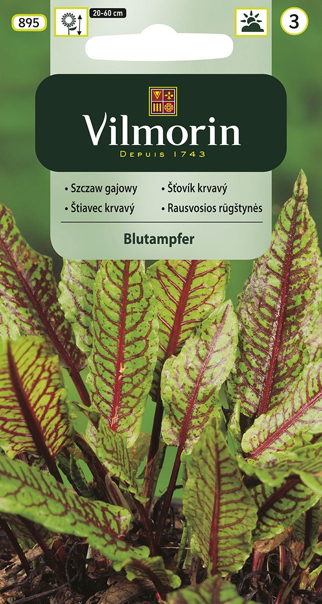 Vilmorin Šťovík krvavý Blutampfer 0,2 g od 24 Kč Zbozi.cz