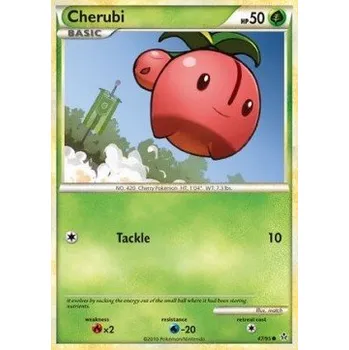 Sběratelská karetní hra Pokémon UL 047/095 Cherubi - Unleashed Stav: Excellent, Verze: NORMAL