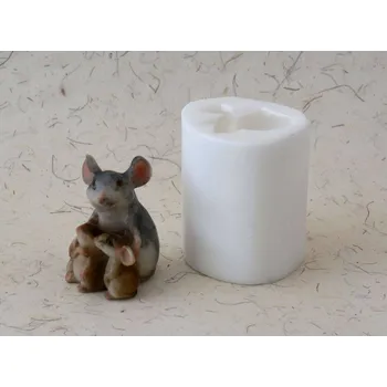 Silikonová forma - Myšičky 35 x 45 x 55 mm