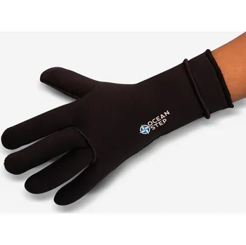 Rukavice OCEAN STEP Rukavice na běh ve vodě neopren 3 mm černé M ČERNÁ