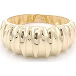 Zlatý prsten zdobený vroubkováním 1,55g