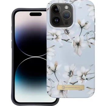 Pouzdro na mobilní telefon Kryt FORCELL Mirage pro Apple iPhone 15 Pro Max - podpora MagSafe - plastový / gumový - magnolie