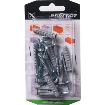 Hmoždinka Hmoždinka rozpěrná s rovným hákem prům. vrtání: Ø8mm hák: Ø4,5x46mm - BRXHP-8/4,5x46