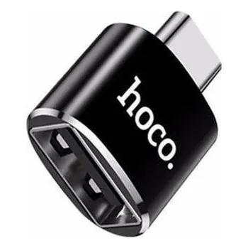 Datové redukce Hoco Redukce USB-C to USB-A - Hoco, UA5 Black