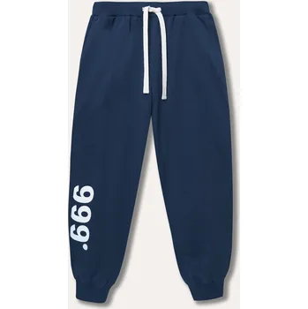 Chlapecké tepláky - Winkiki WJB 31244, tmavě modrá Barva: Modrá, Velikost: 146